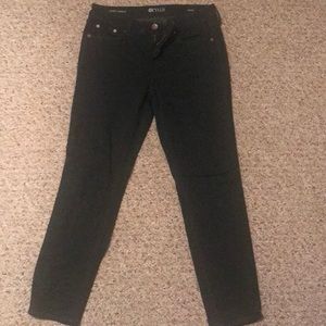 Hunter green skinny jeans